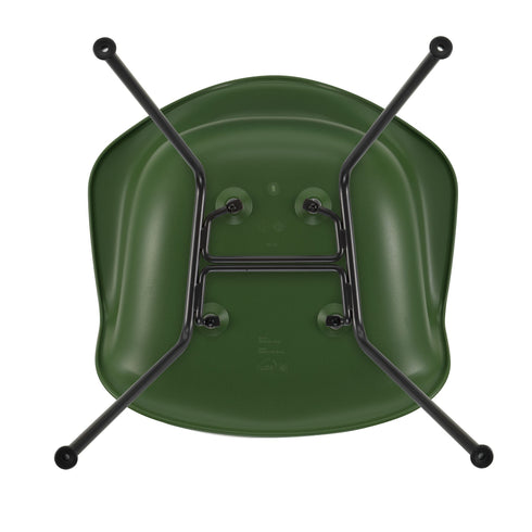 Cadeira de Braços em Plástico Eames DAX / Base Preta